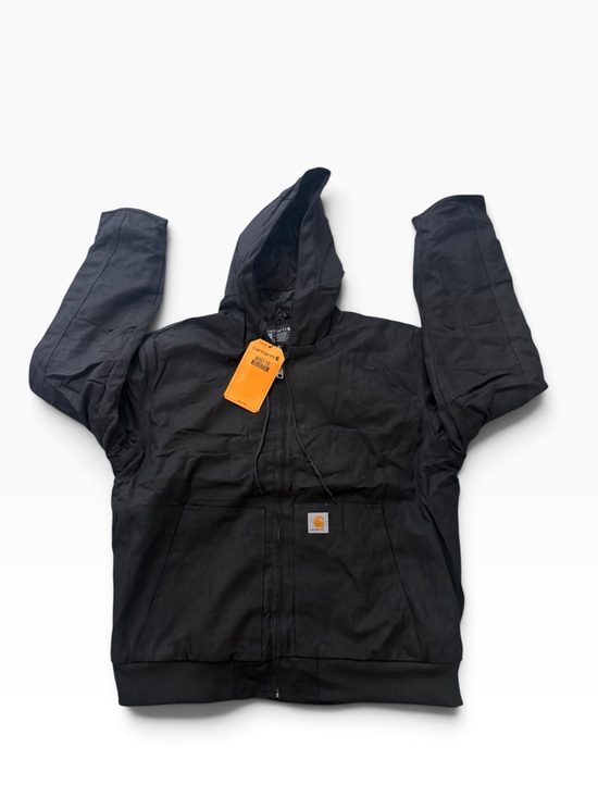 Carhartt Other - NWT Carhartt Black Hooded Zip Front Loose Fit Jacket